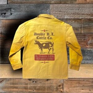 **RARE** RALPH LAUREN COUNTRY “DOUBLE RL CATTLE CO.” CHORE COAT- MEDIUM